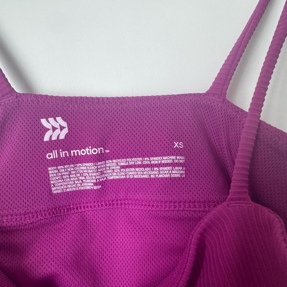 Fuchsia Ribbed bra - Picture 3 of 4